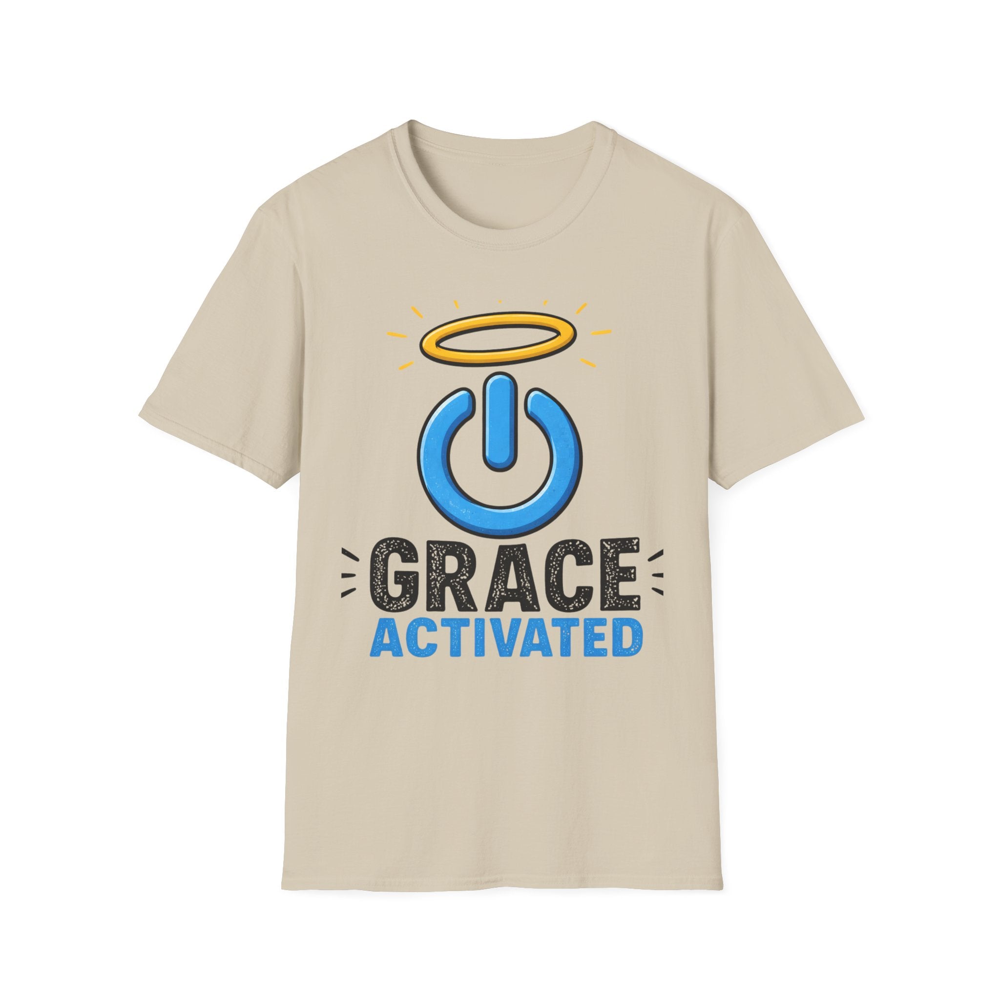 T-Shirt — Grace Activated Graphic Tee (Halo Power Symbol)