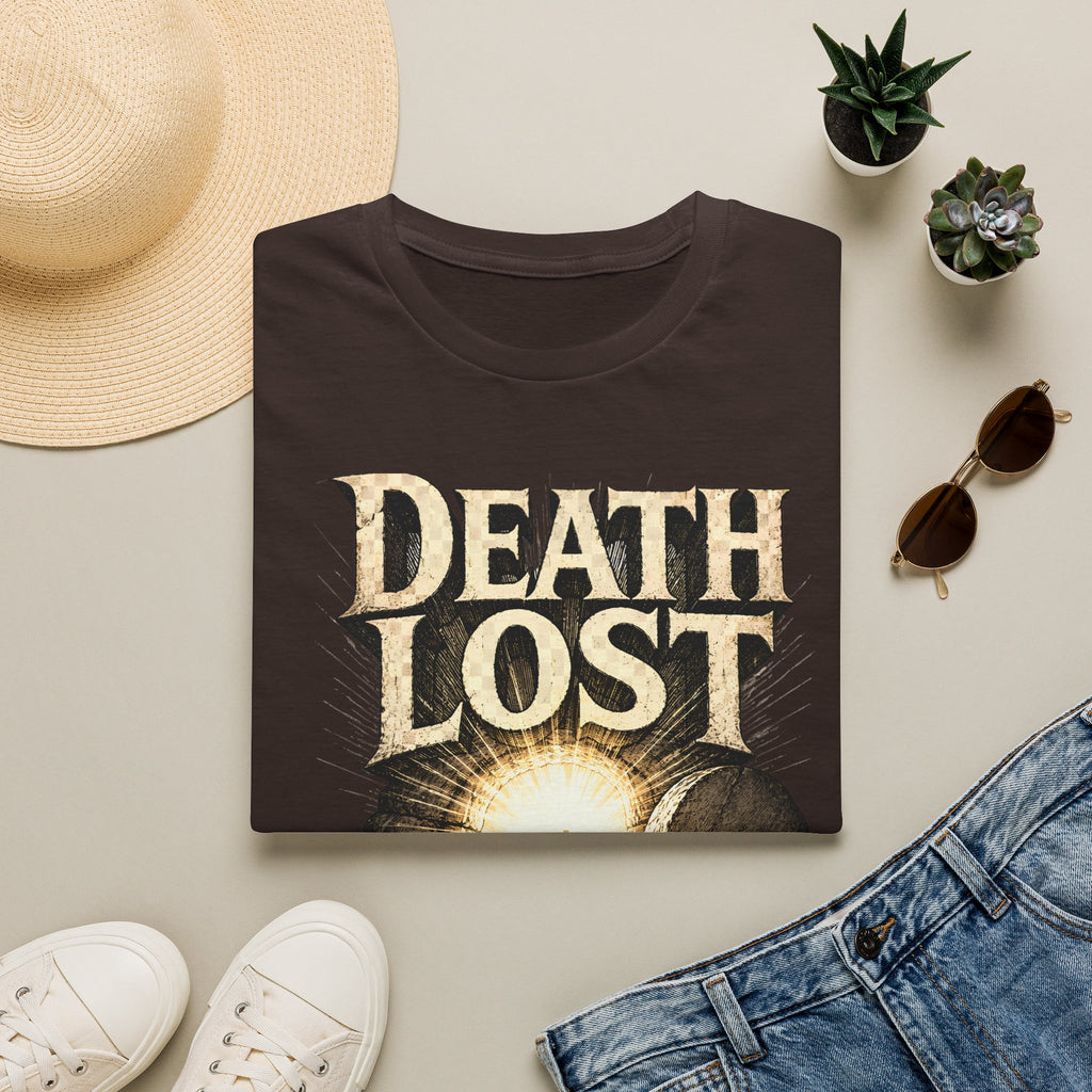 Death Lost T-Shirt — Vintage Tombstone Graphic Tee