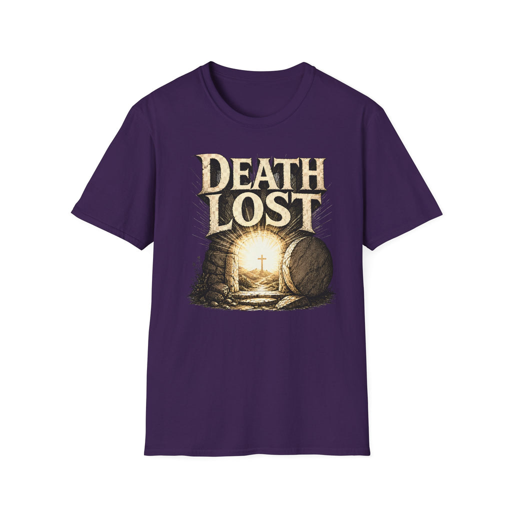Death Lost T-Shirt — Vintage Tombstone Graphic Tee
