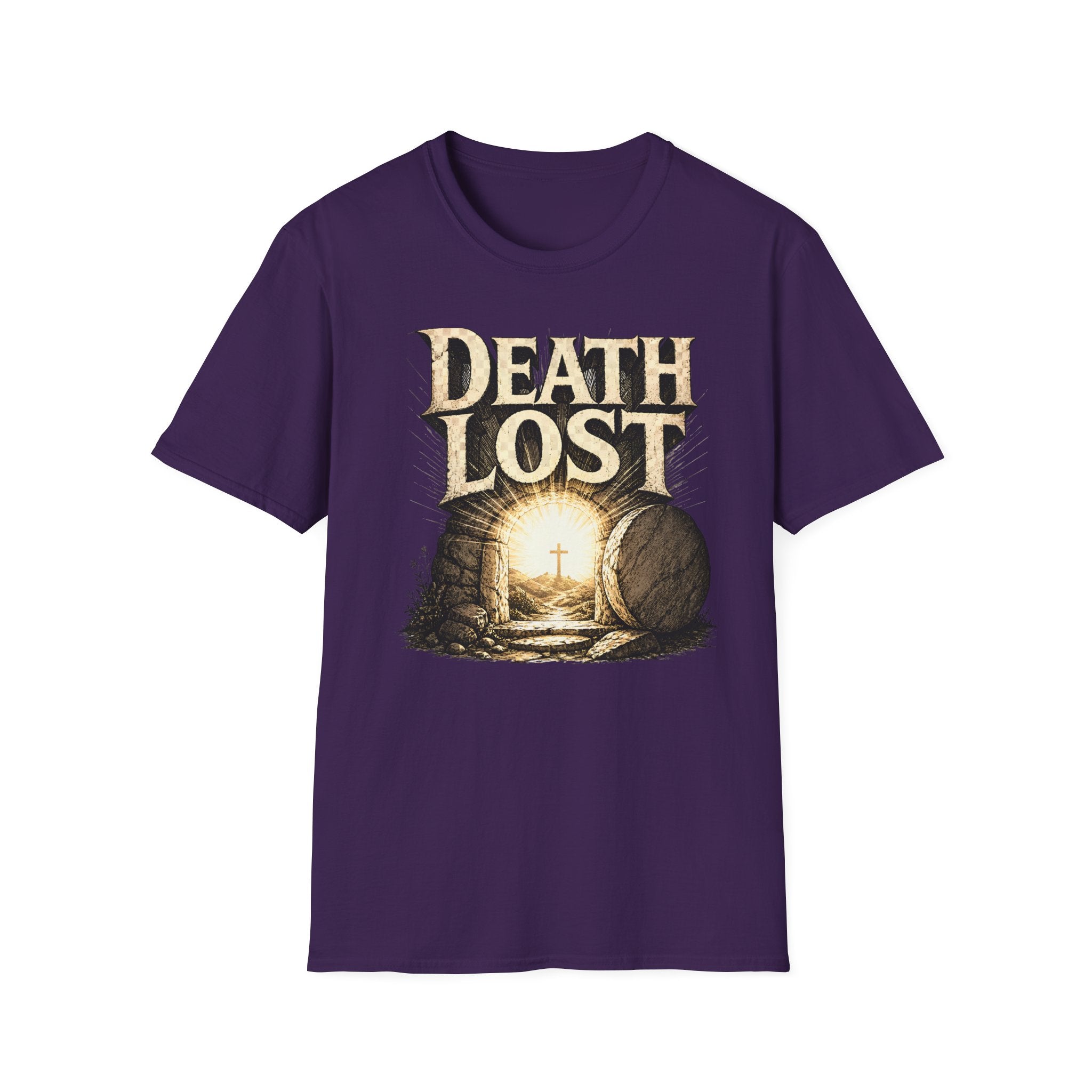 Death Lost T-Shirt — Vintage Tombstone Graphic Tee