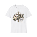 Strength Cross T‑Shirt — 'The Lord Is My Peace' Christian Faith Tee
