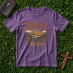 Faith Makes Mondays Better T-Shirt — Inspirational Christian Graphic Tee