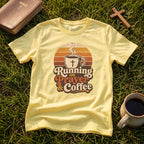 Running on Prayer & Coffee T-Shirt