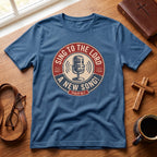T-Shirt — "Sing to the Lord" Vintage Microphone Christian Music Tee
